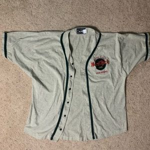 Vintage Las Vegas Hard Rock Cafe Jersey Shirt